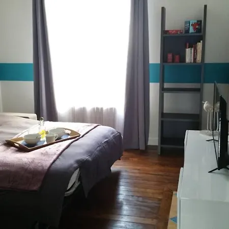 Апартаменты La Quietude T2 Tout Confort Proche Centre Ville Et Gare Centre