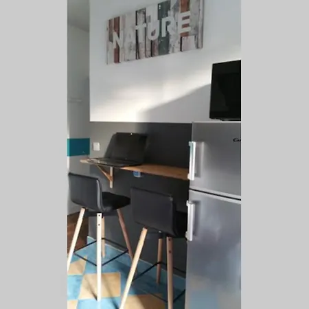 Апартаменты La Quietude T2 Tout Confort Proche Centre Ville Et Gare Centre Реймс
